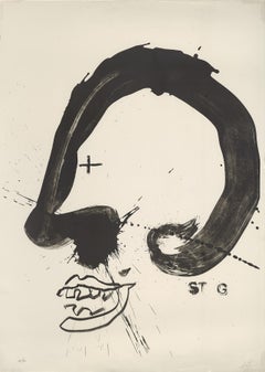 Artista spagnolo firmato in edizione limitata stampa d'arte originale numerata litografia n24