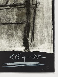 « Variations I : Chaise de profil » 1975, lithographie originale signée, édition limitée