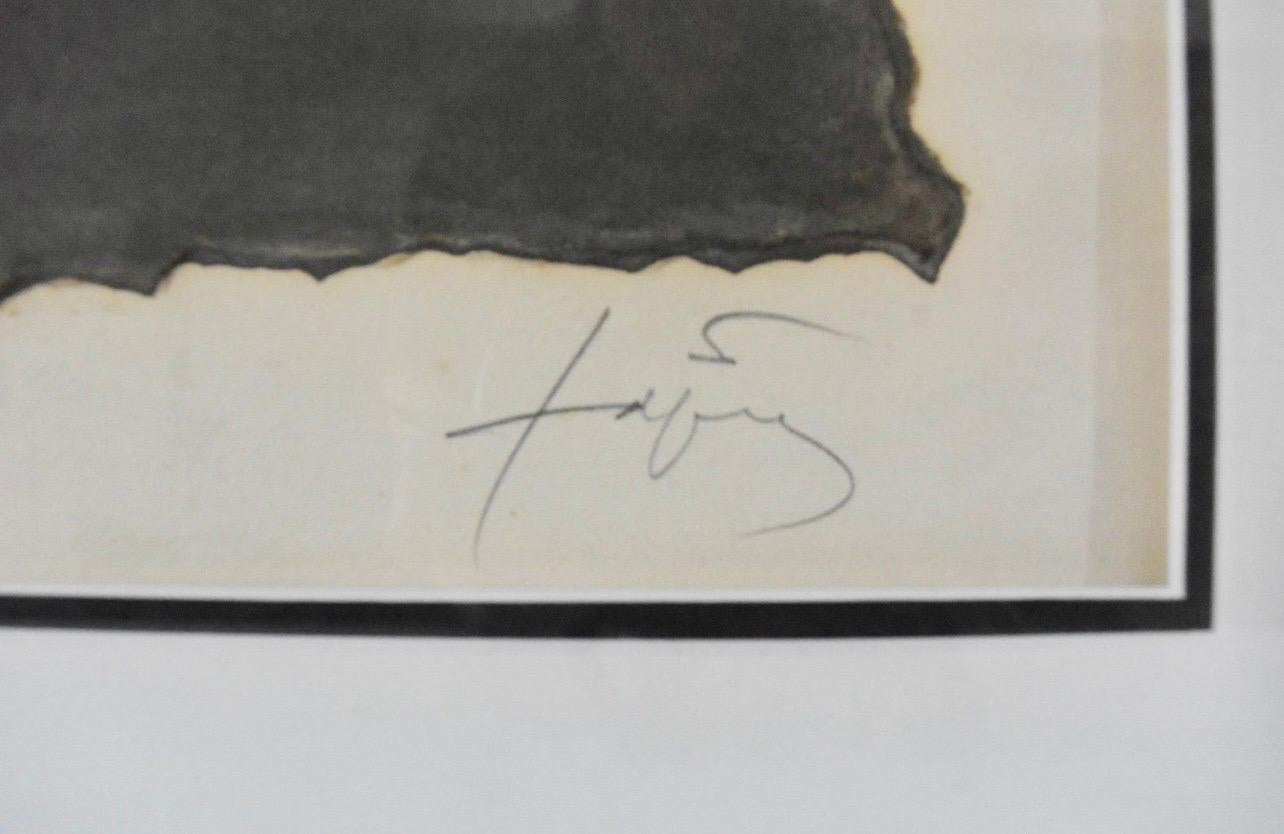 Spanish Post Modern Abstract Aquatint Color Etching Antoni Tapies For Sale 3