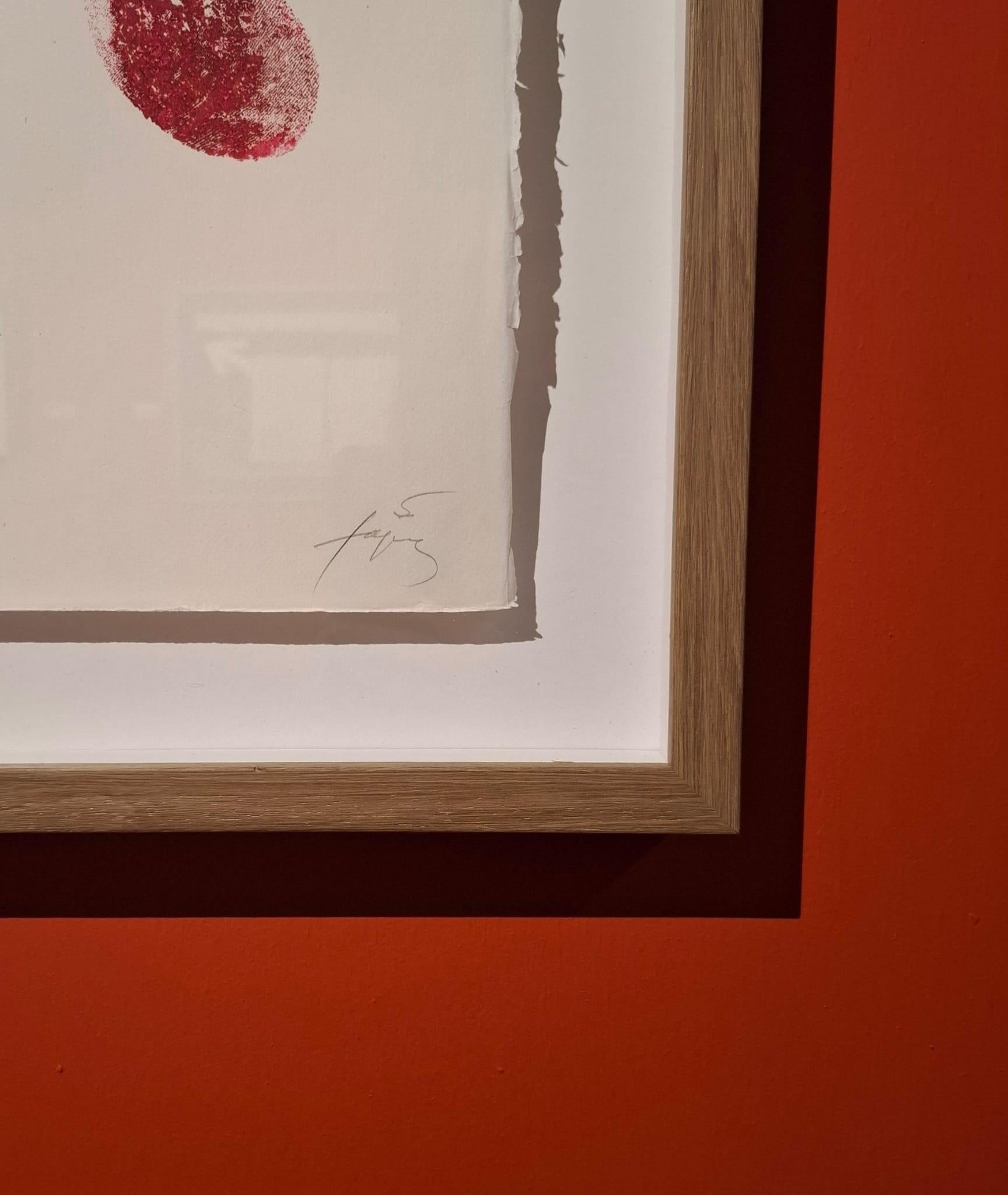 Antoni Tàpies, 1972
“Catalan Suite”.
Etching 
Copy 3/75
Hand signed and numbered 
Tàpies Catalogue vol.I - Galfetti nº303