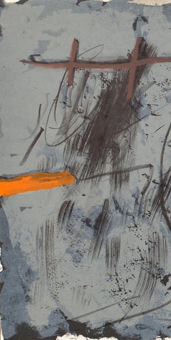 Tàpies, Composición (Galfetti 83-86), Derrière le miroir (después)