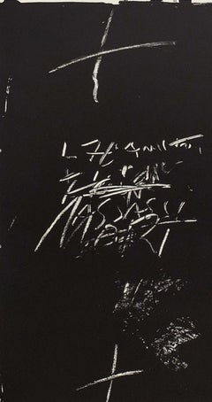 Tàpies, Composition, Derrière le miroir (après)