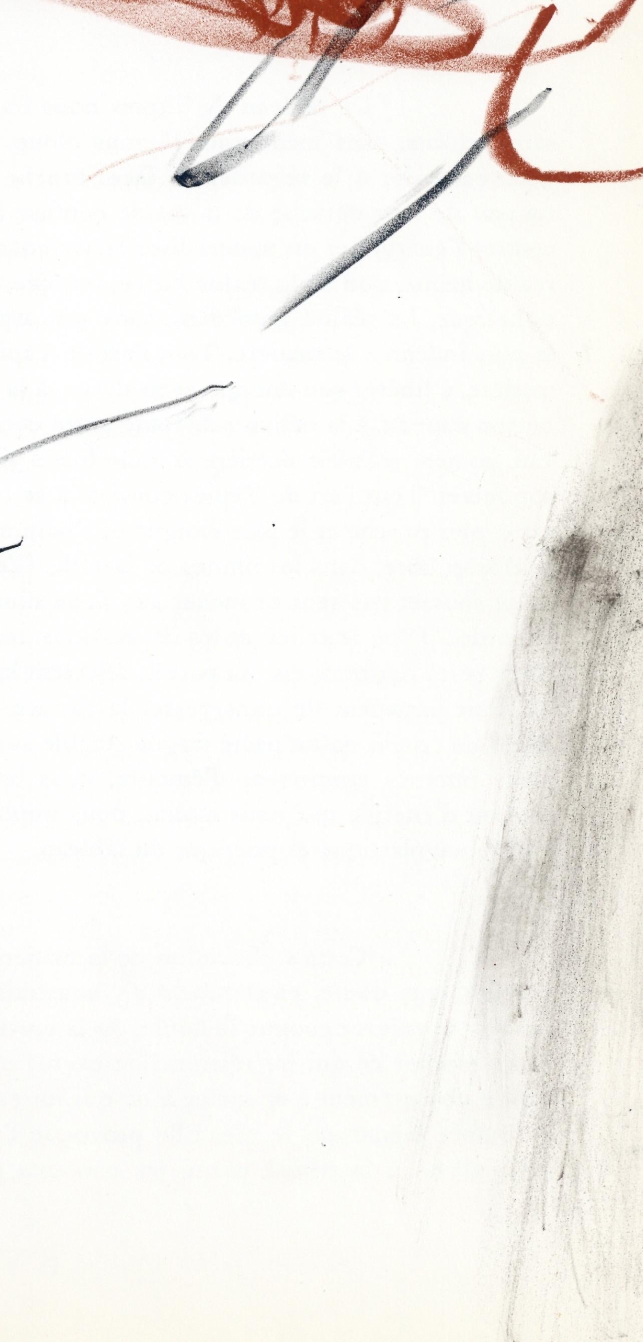 Lithographie sur papier vélin. Inscription : Non signé et non numéroté. Bon état. Notes : Extrait de Derrière le miroir, N° 168, publié par Derrière le miroir, Paris ; imprimé par la Galerie Maeght, Paris, 1967. Extrait d'un essai de lot de