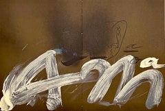 Tàpies, Composition, Derrière le miroir (après)