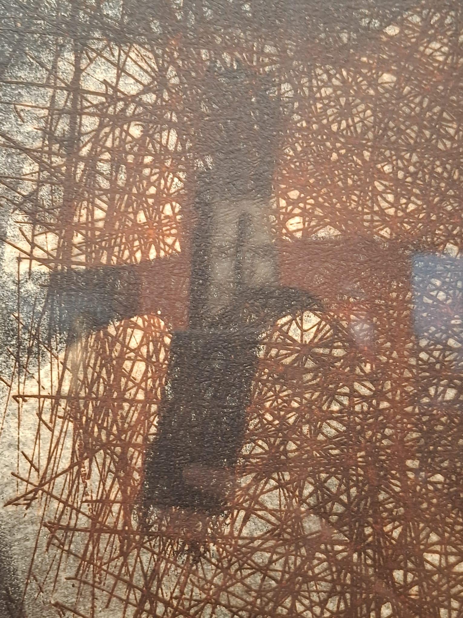 Antoní Tàpies 
Tors.
1987
Gravure à l'eau-forte et aquatinte
exemplaire Preuve de l'atelier P.T. 
Signé et justifié au crayon.
Catalogue raisonné Tàpies vol. IV - pag.110/nº1203
90 x 63 cm