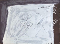 Sin título - Litografía original de Antoni Tapies - 1974