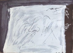 Ohne Titel - Originallithographie von Antoni Tapies - 1974