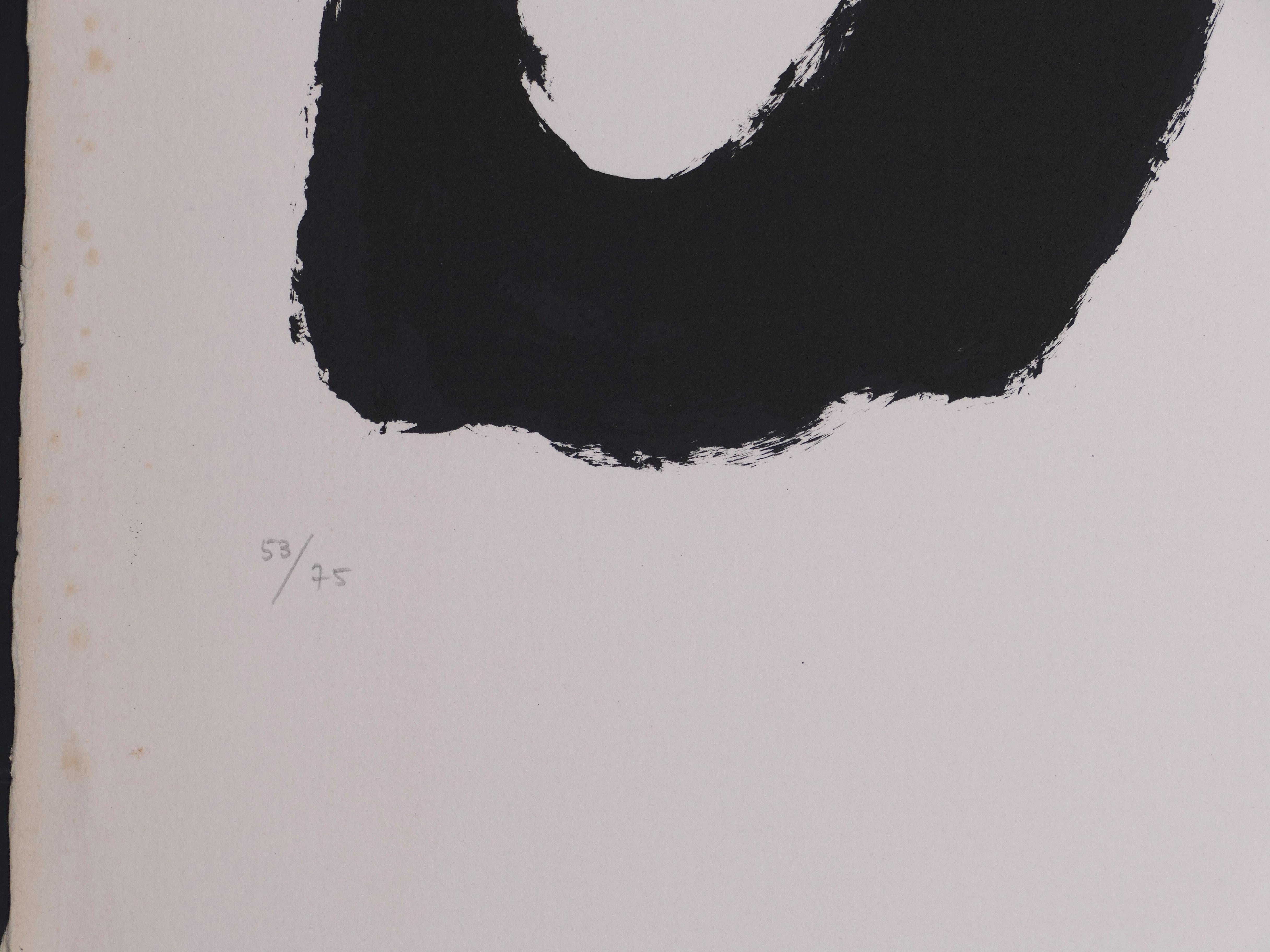 Ohne Titel - Originallithographie von Antoni Tapies - 1979 (Zeitgenössisch), Print, von Antoni Tàpies