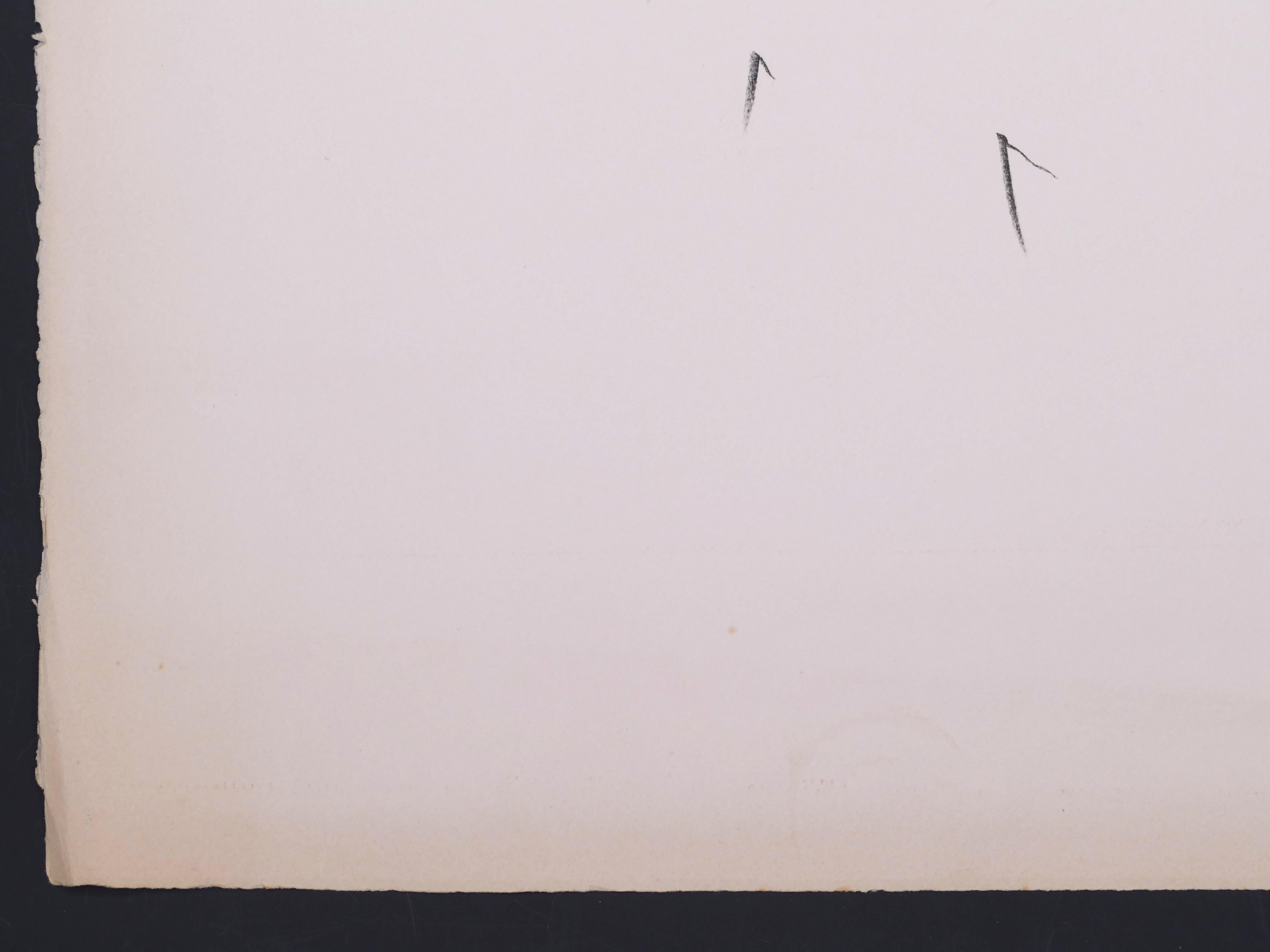 Ohne Titel - Originallithographie von Antoni Tapies - 1979 im Angebot 2