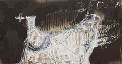Peça de roba - Aguatinta al carborundum a colores - Año 1988