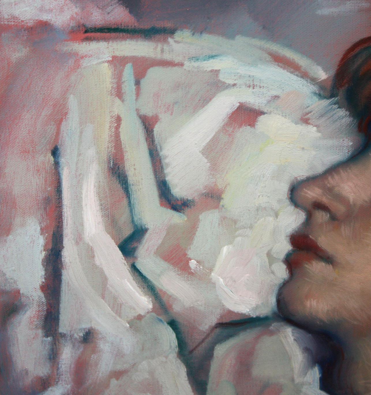 Antoni Vila Arrufat (1894 - 1989) - Joven durmiendo - Oleo sobre tela - 1959 For Sale 3