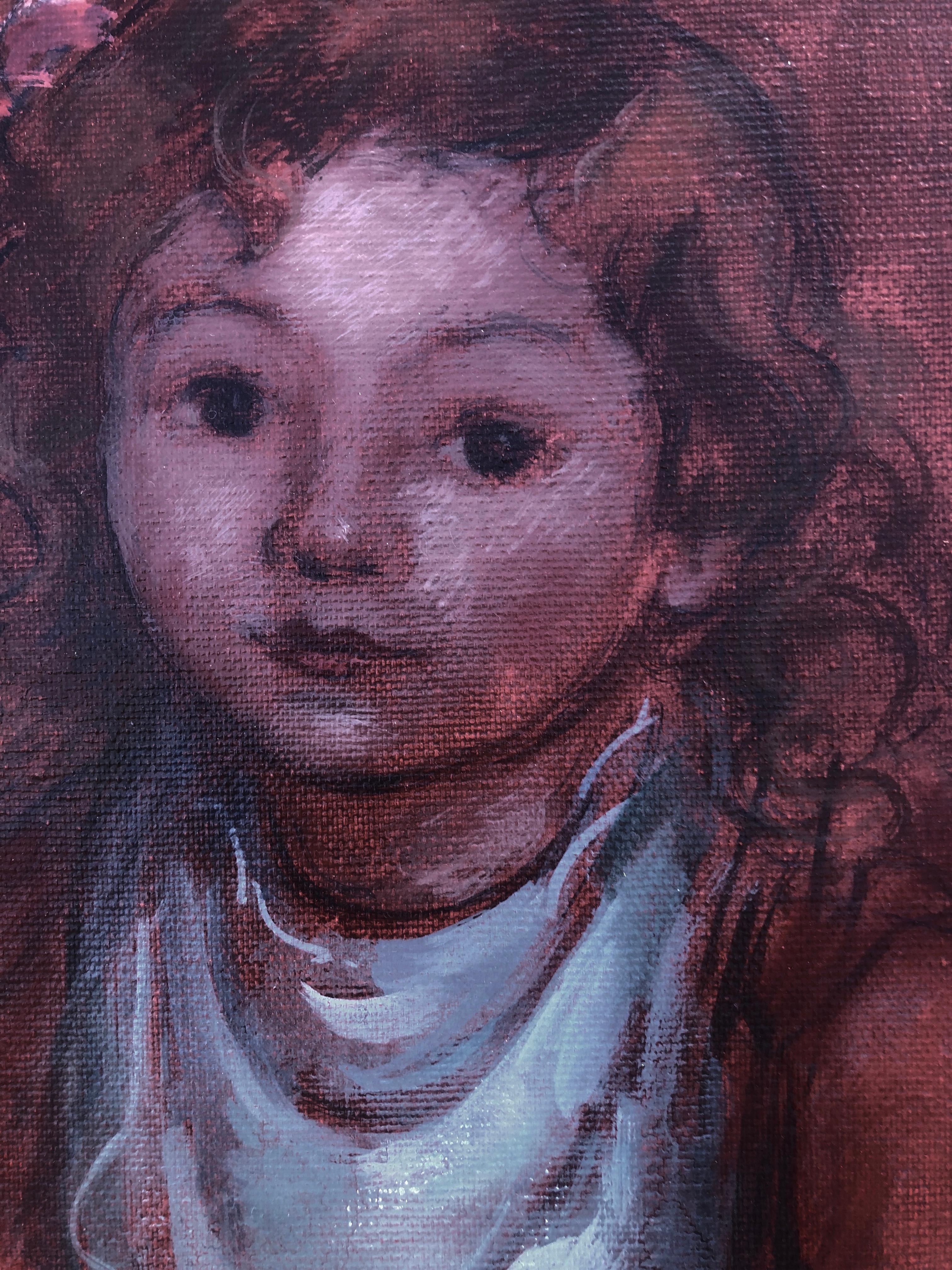 Antoni Vila Arrufat (1894-1989) - niña comiendo - Óleo sobre arpillera
Tamaño del óleo 55x46 cm.
Sin marco.