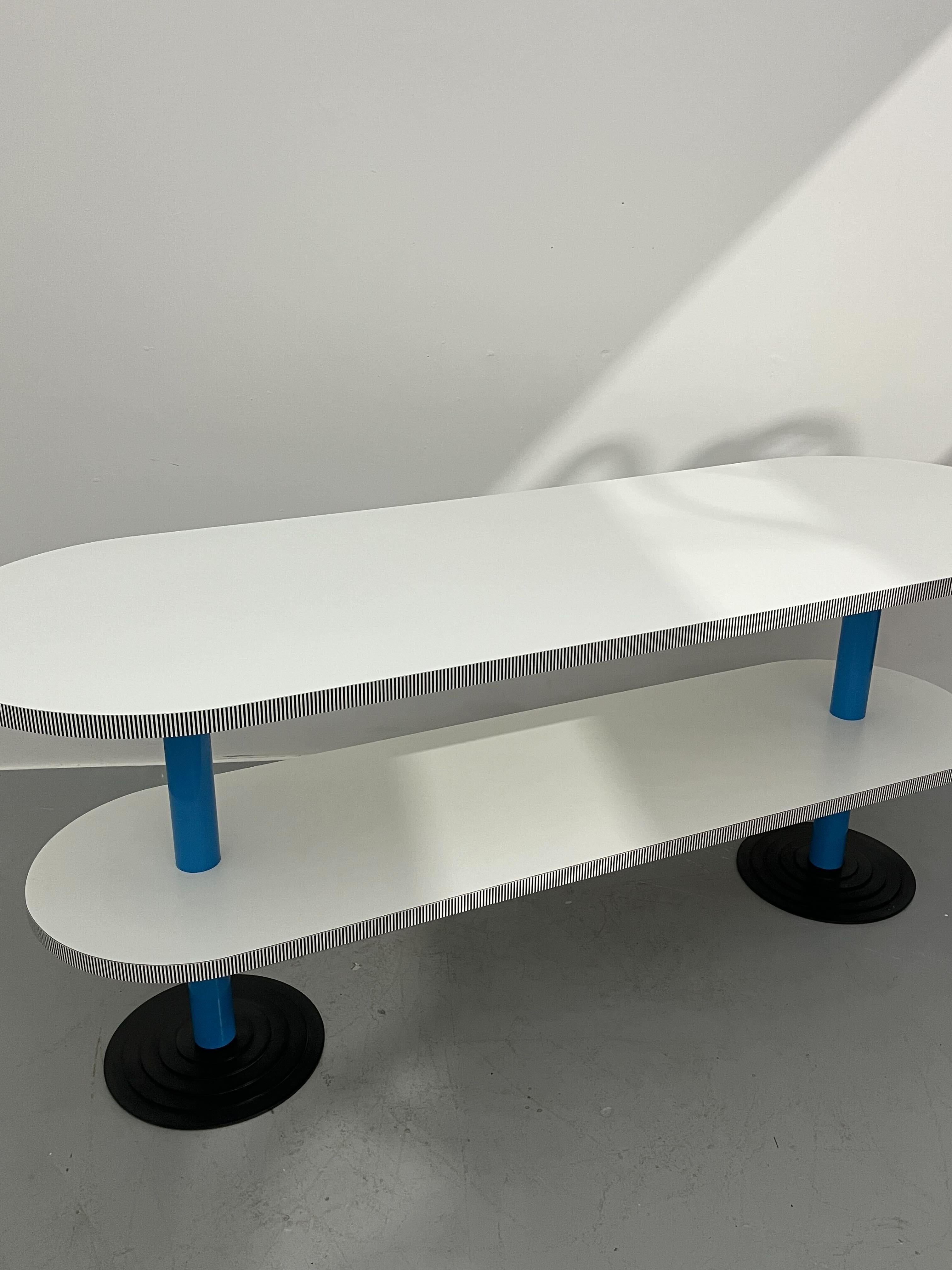 Antonia Astori Large Kroma Console Table For Driade c.1980s en vente 5