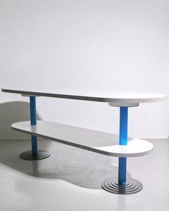 Antonia Astori Large Kroma Console Table For Driade c.1980s