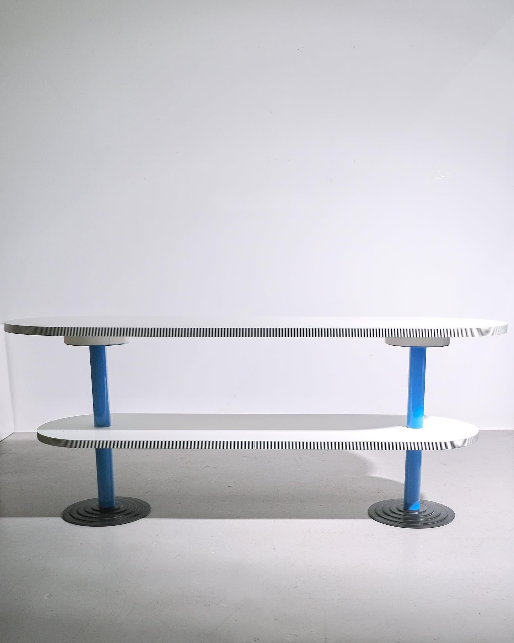 italien Antonia Astori Large Kroma Console Table For Driade c.1980s en vente