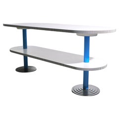 Antonia Astori Large Kroma Console Table For Driade c.1980s