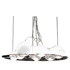 Antonia Astori & Nicola De Ponti Suspension Lamp 'Plateau' by Oluce