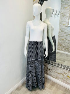 Antonia Beradi Silk Maxi Skirt