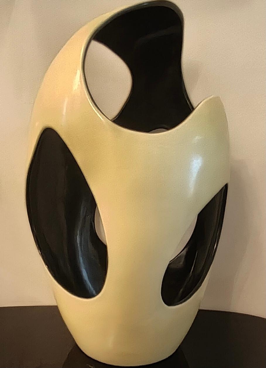 Vase „Lavenia“ von Antonia Campi aus Keramik, 1950, Italien  (Italienisch) im Angebot