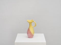 Antonia Campi Midcentury Abstract Ceramic C8 Vase for S.C.I. Laveno, 1950
