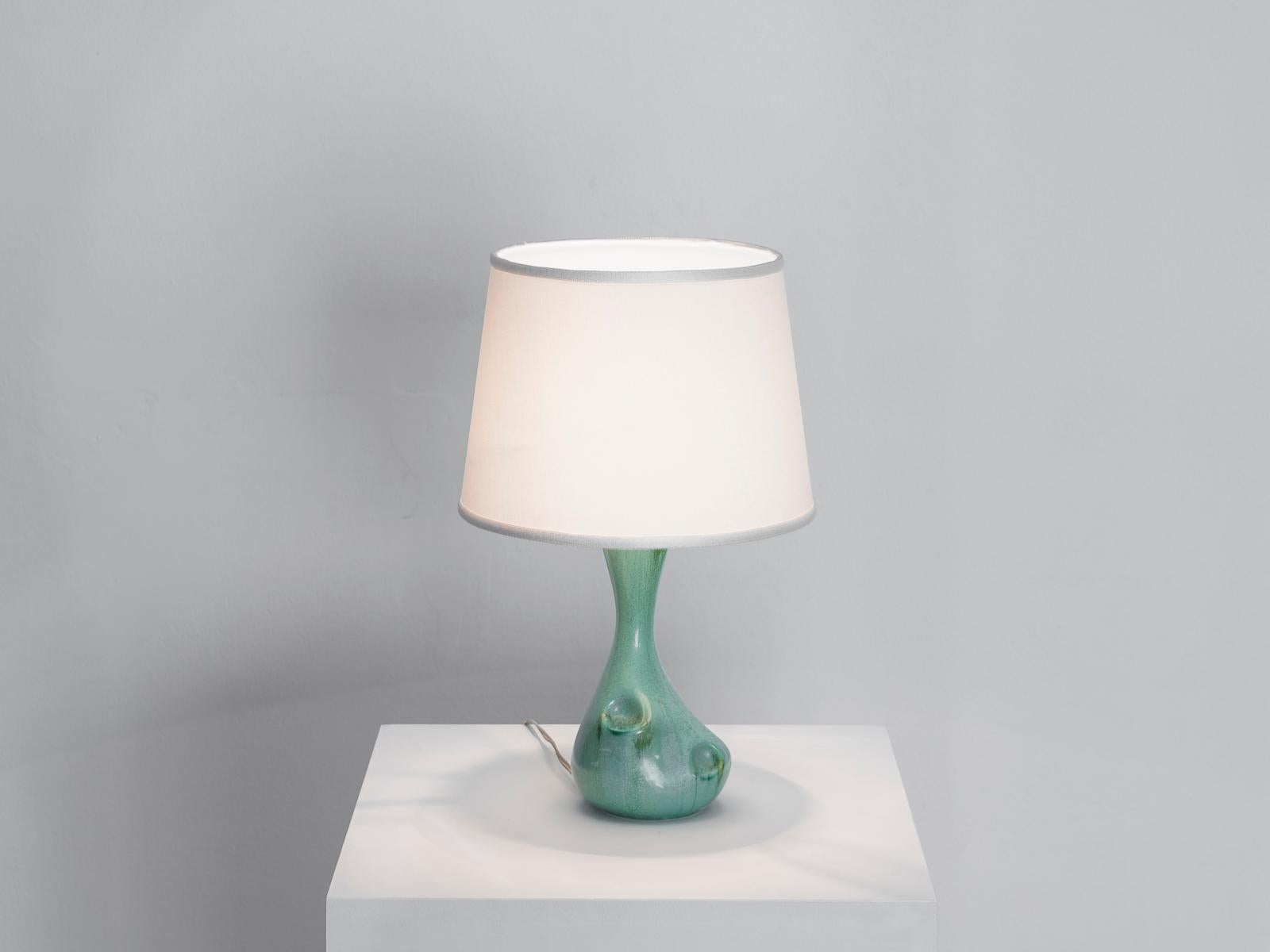 Mid-Century Modern Antonia Campi Midcentury Ceramic Model 231 Table Lamp for S.C.I. Laveno, 1953 For Sale
