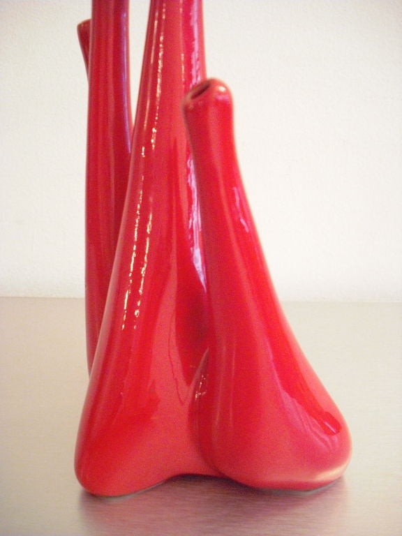 Antonia Campi Vase 1950s Italian Mic Century For Sale 1