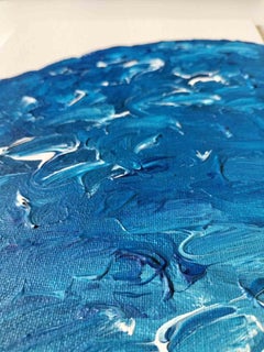 Bright Rough Sea - Acrylic Painting by Antonietta Valente - 2022