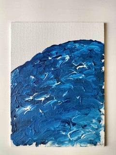 Bright Rough Sea - Acrylic Painting by Antonietta Valente - 2022