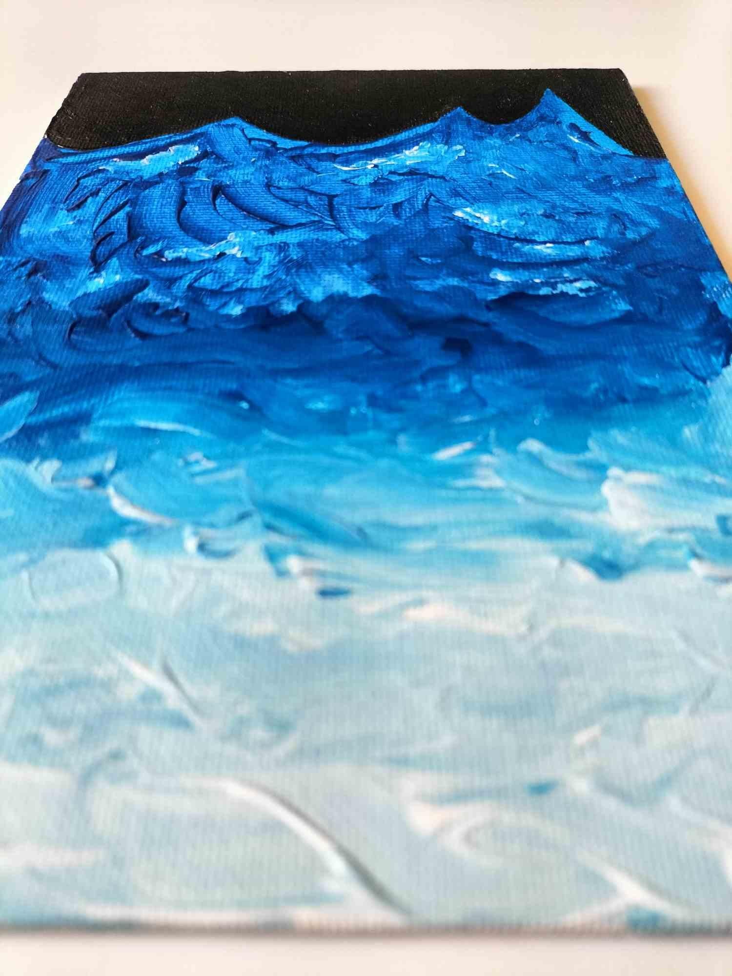 Creste - Pittura acrilica di Antonietta Valente - 2022 in vendita 4
