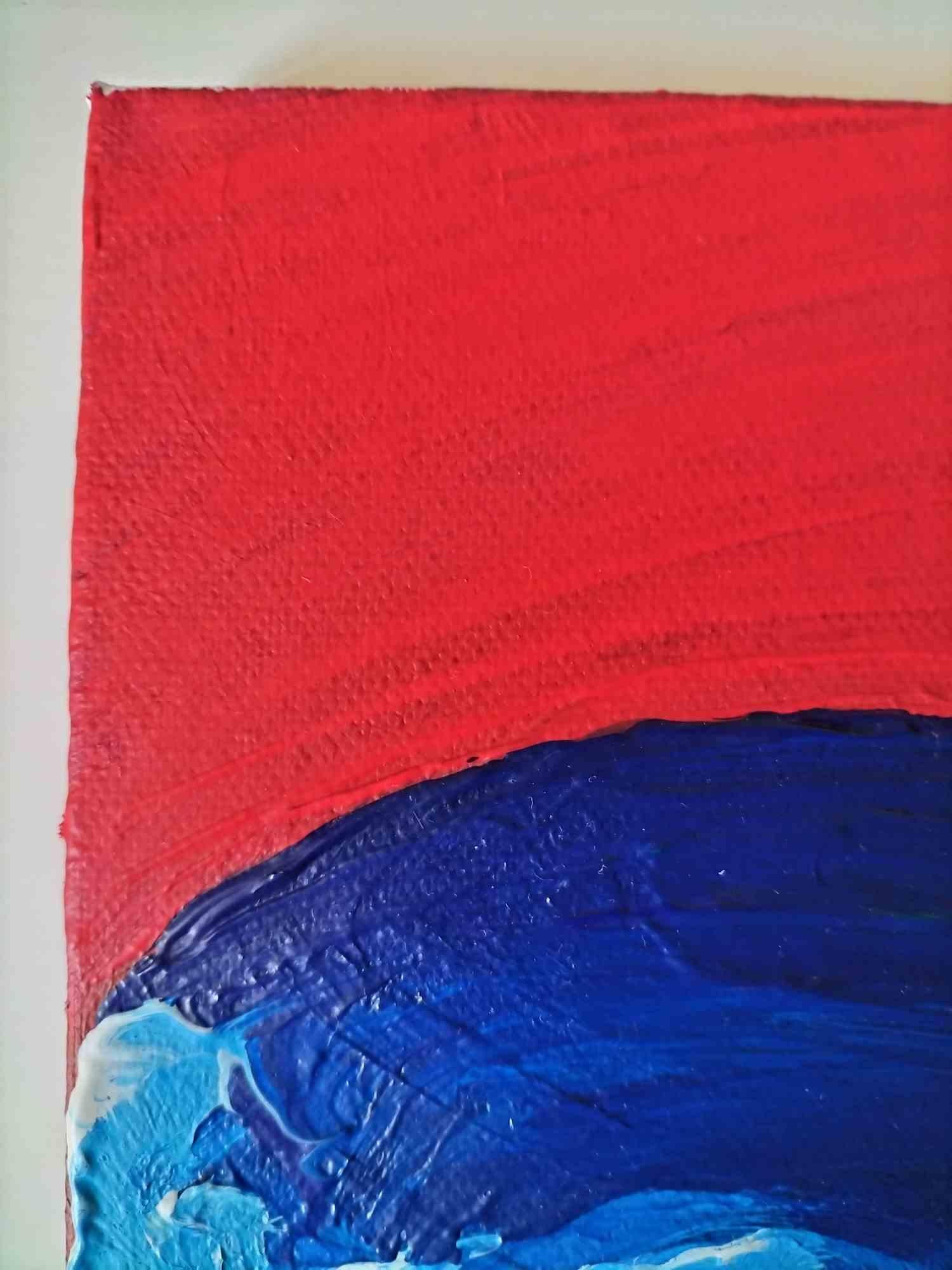 L'onda audace - Pittura acrilica di Antonietta Valente - 2022 in vendita 4