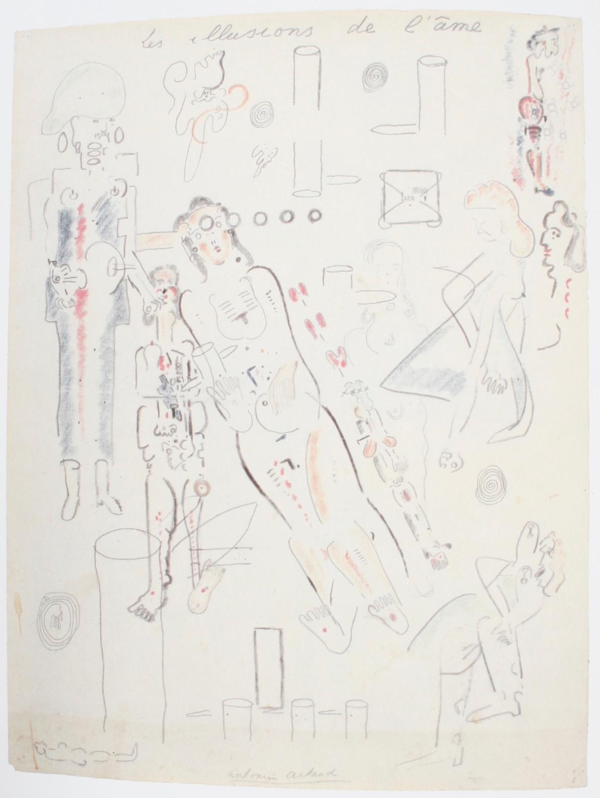 Antonin Artaud, Works on Paper, First Edition Exhibition Catalogue 4