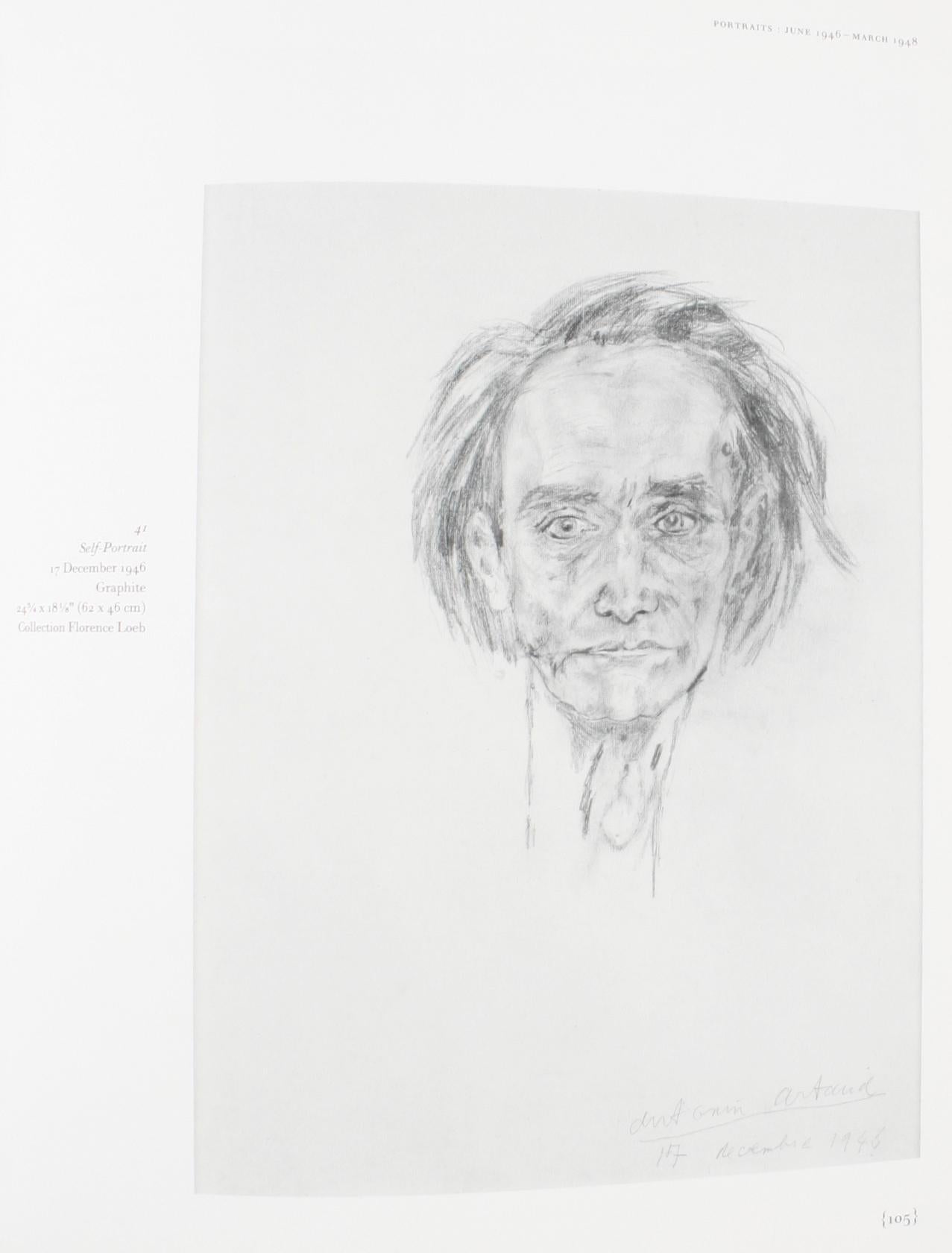Antonin Artaud, Works on Paper, First Edition Exhibition Catalogue 9