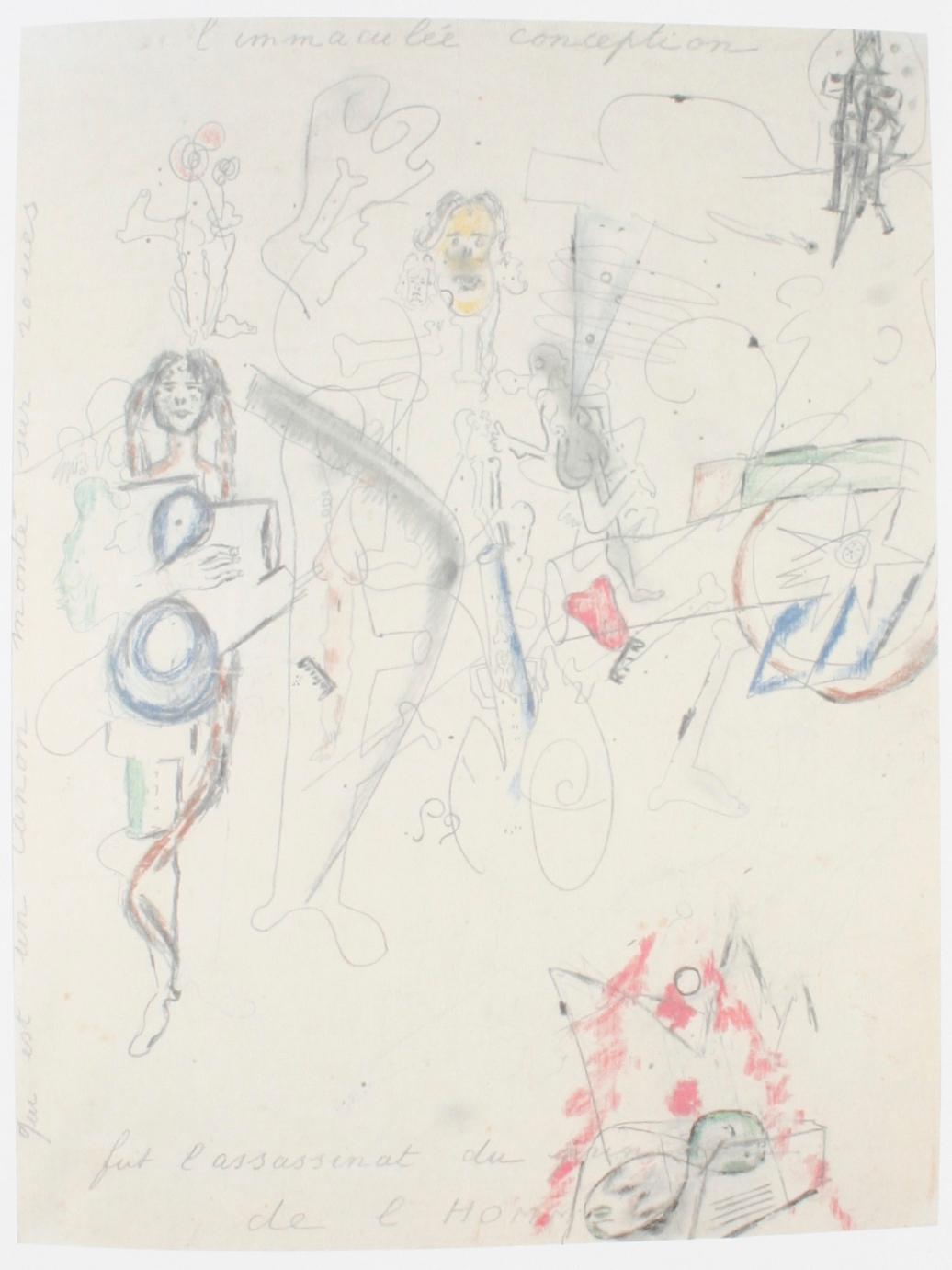 Antonin Artaud, Works on Paper, First Edition Exhibition Catalogue 2