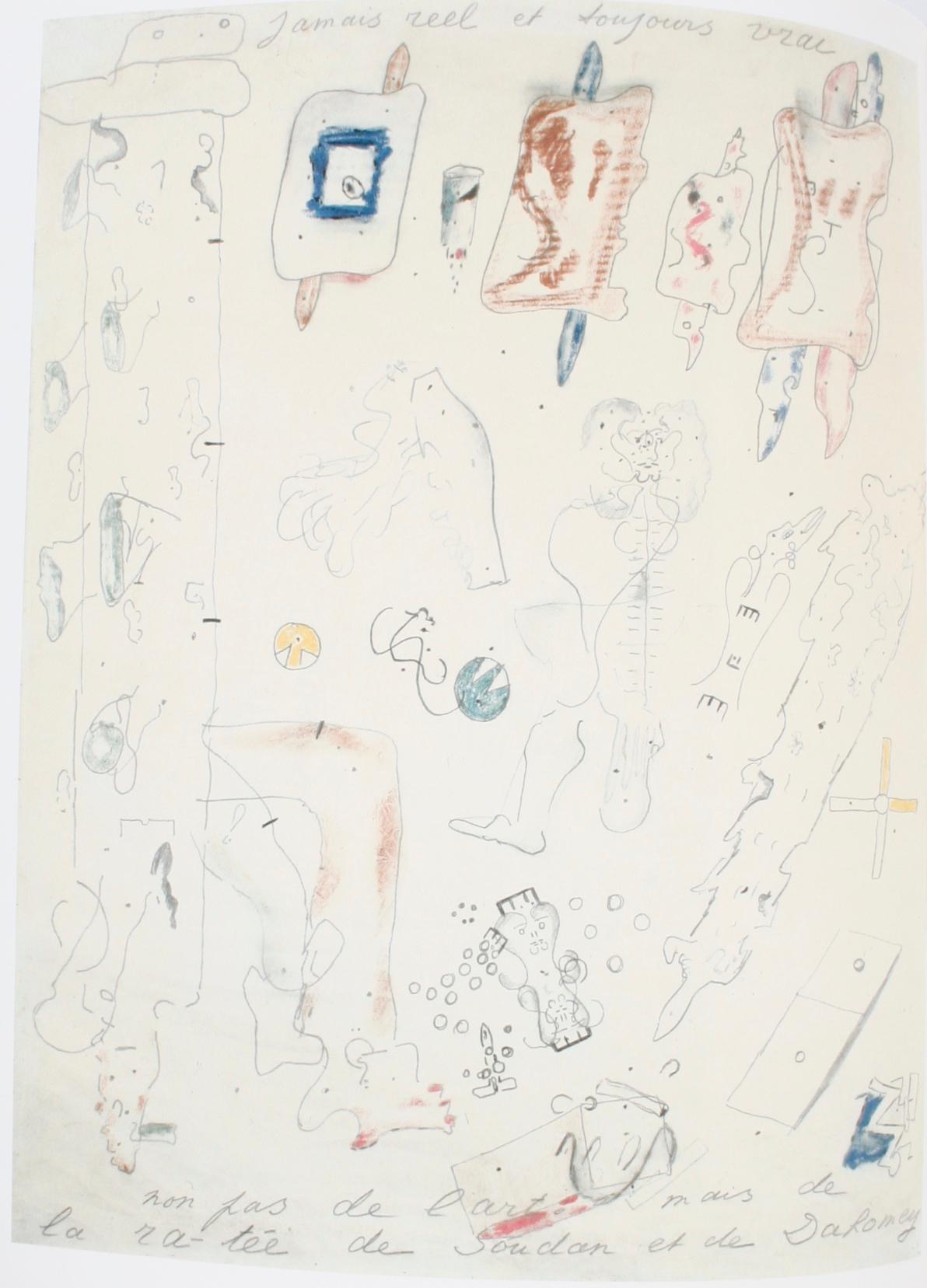 Antonin Artaud, Works on Paper, First Edition Exhibition Catalogue 3