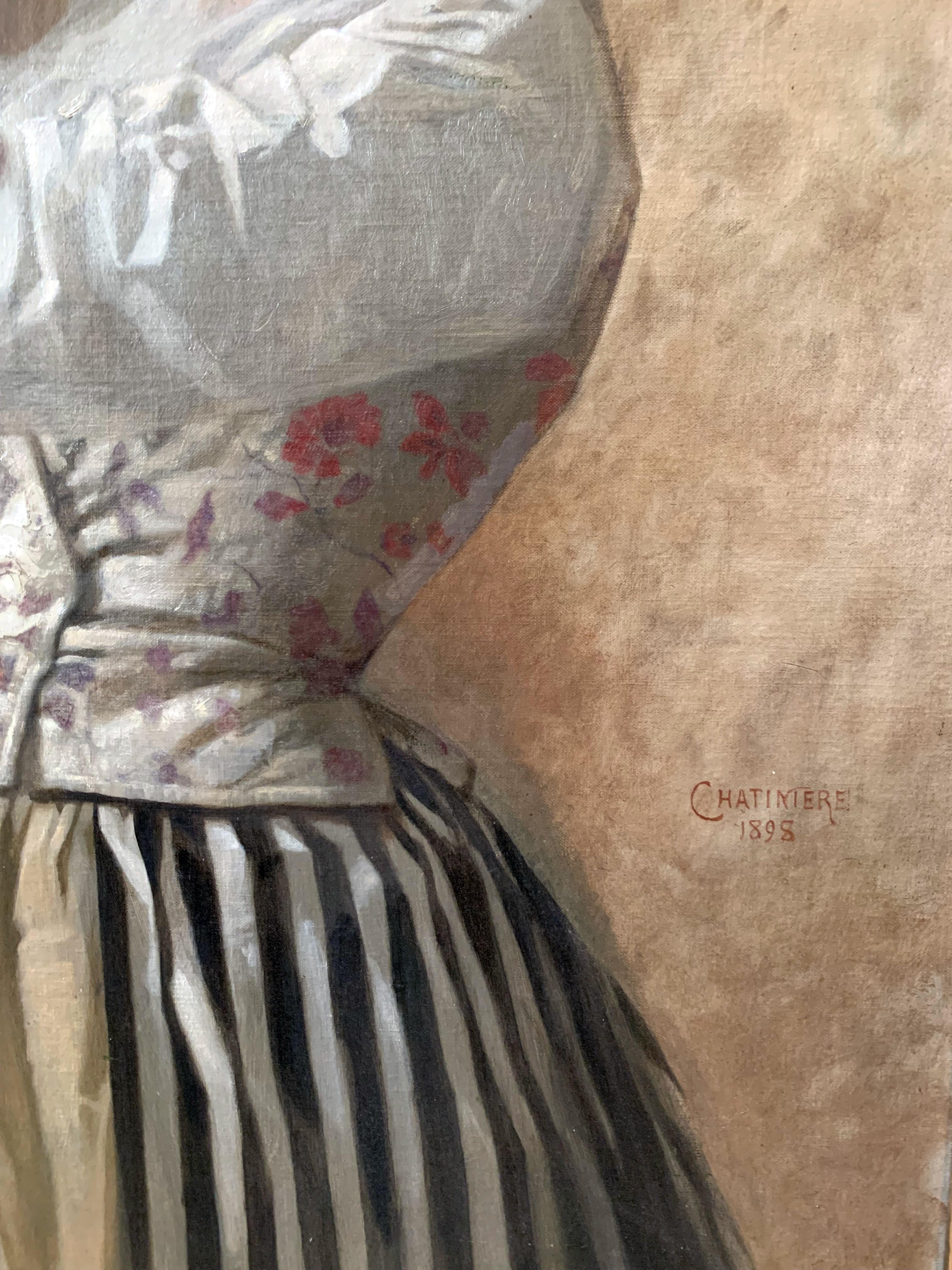 La Servante Antonin Marie Chatinière (1828/1916) en vente 1