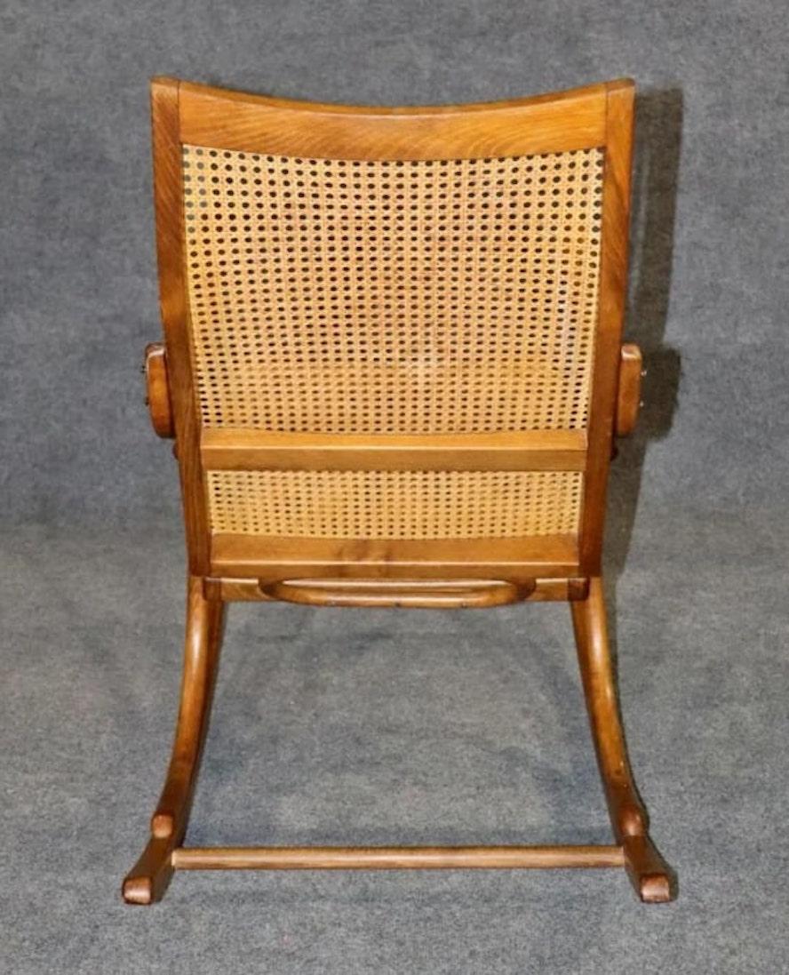 Mid-Century Modern Antonin Suman Designed Rocking Chair For Sale