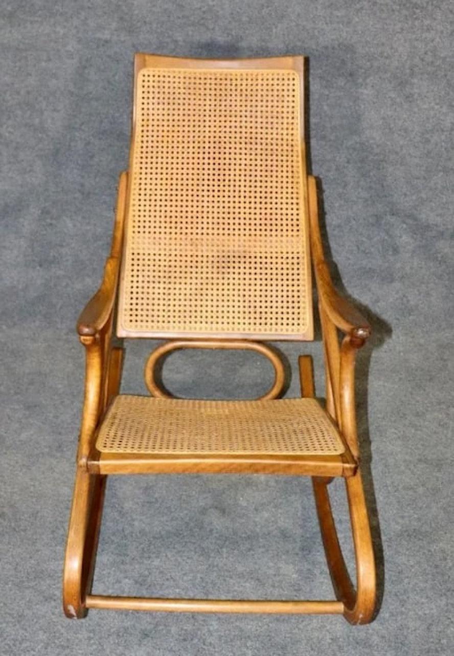 Antonin Suman Designed Rocking Chair For Sale 1