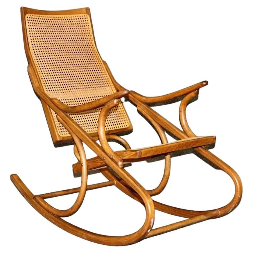 Antonin Suman Designed Rocking Chair For Sale