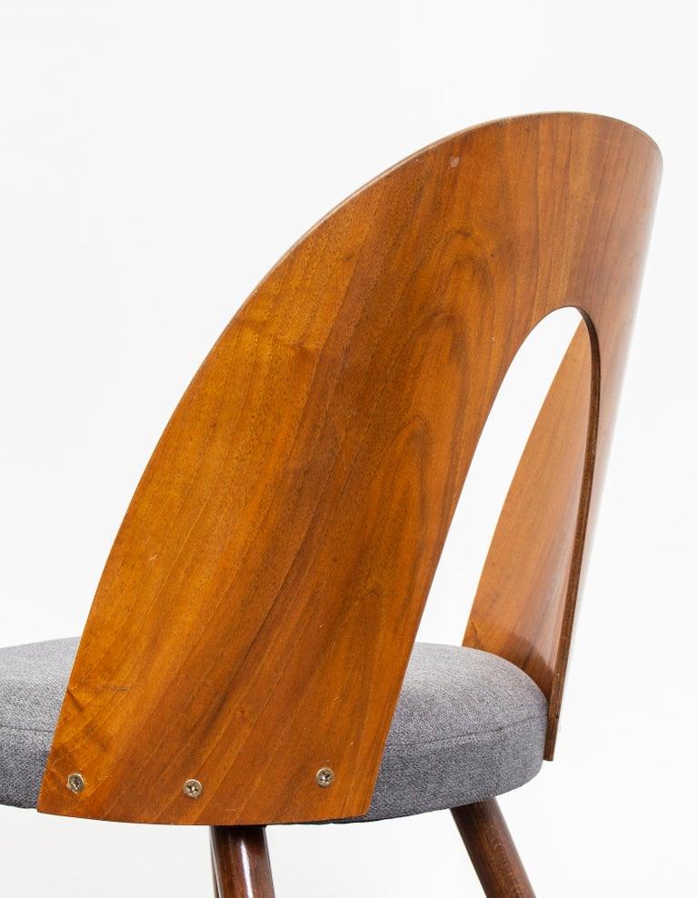 Antonin Suman for Tatra, Czechoslovakian Mid-Century Modern Chairs '4 Pieces' 1