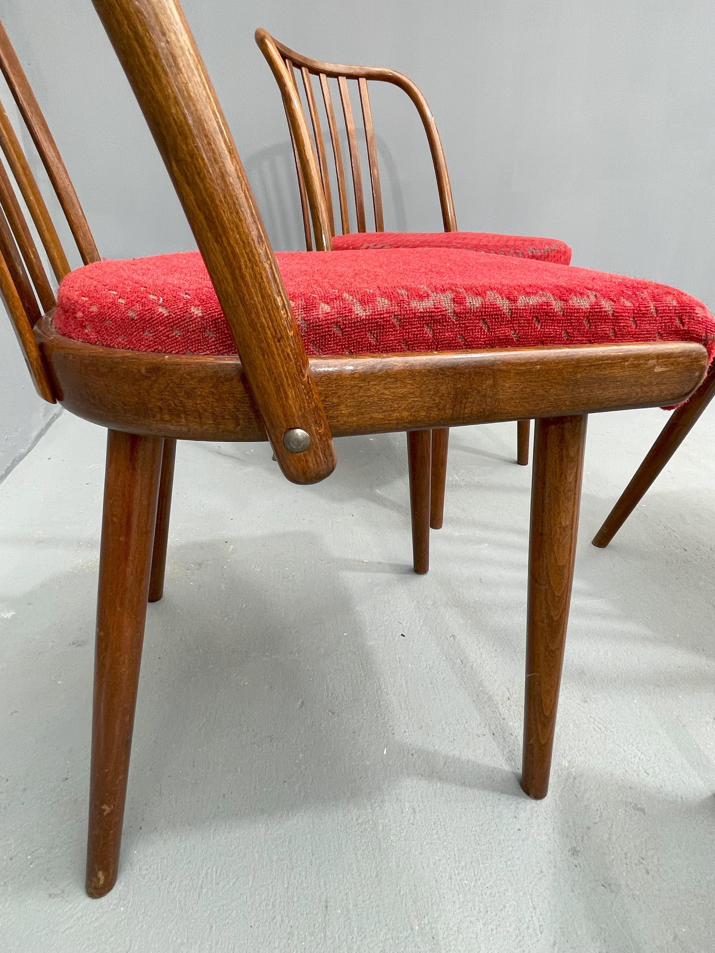 Antonín Šuman – set of chairs from the 1960s, Czechoslovakia For Sale 5