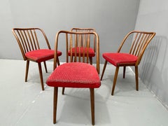 Antonín Šuman – set of chairs from the 1960s, Czechoslovakia
