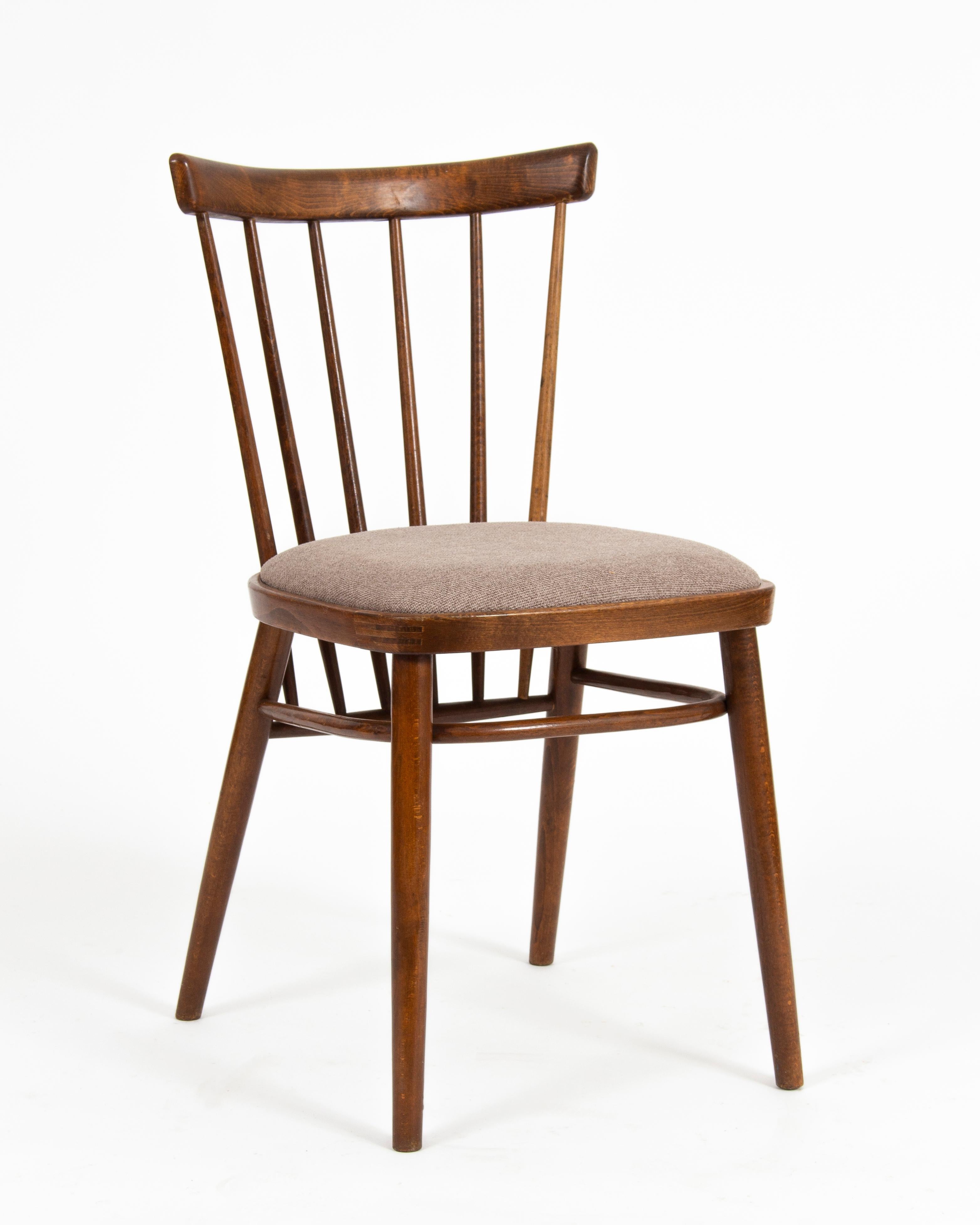 Upholstery Antonín Šuman Tatra Czechoslovakian Mid-Century Chairs, 1960s, '4 Pieces' For Sale