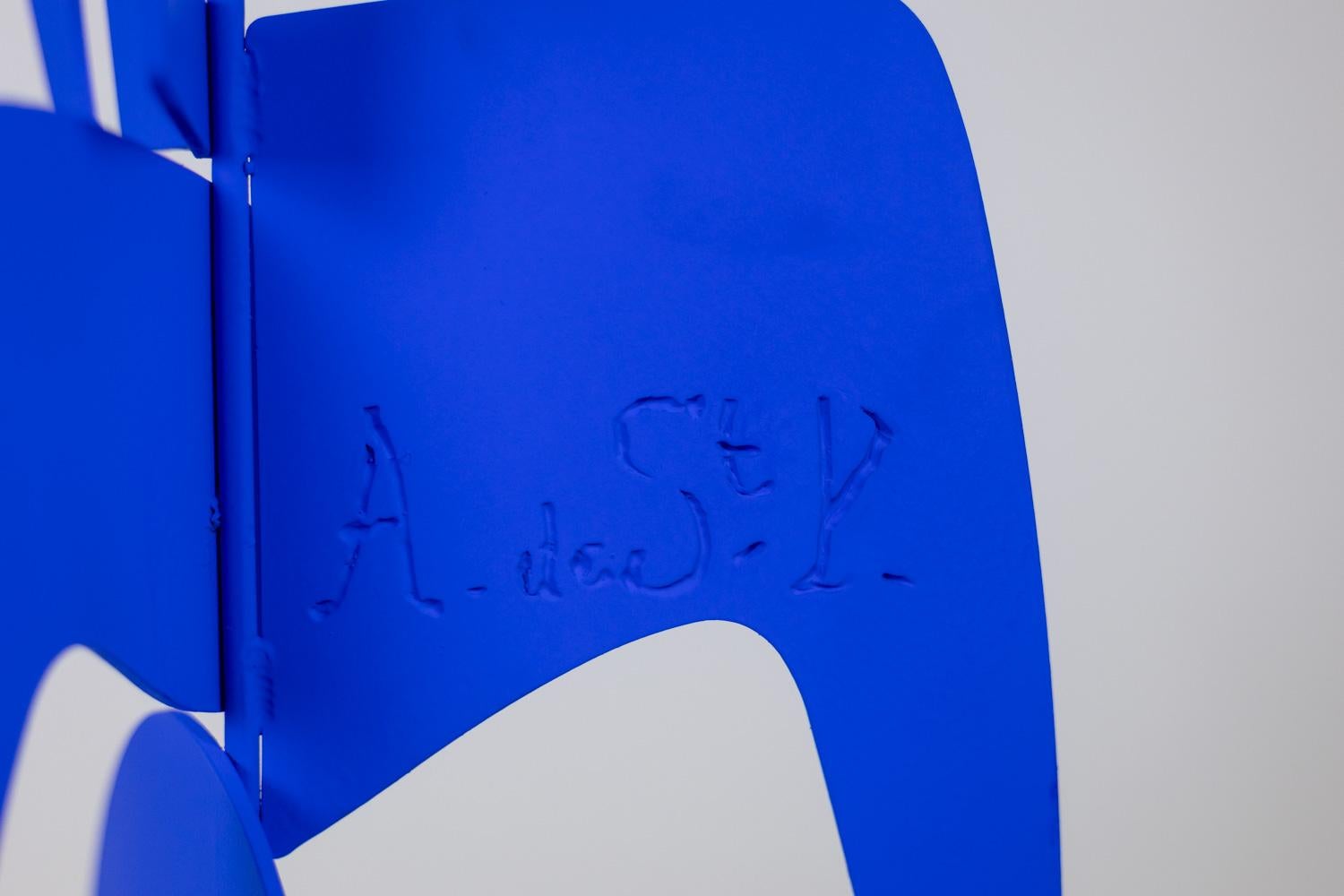 Antonine de Saint Pierre. Sculpture de Blue Bugler. Contemporain. 3
