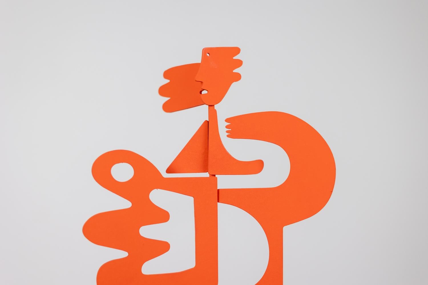 Métal Antonine de Saint Pierre. Sculpture du Baiser. Contemporain. en vente