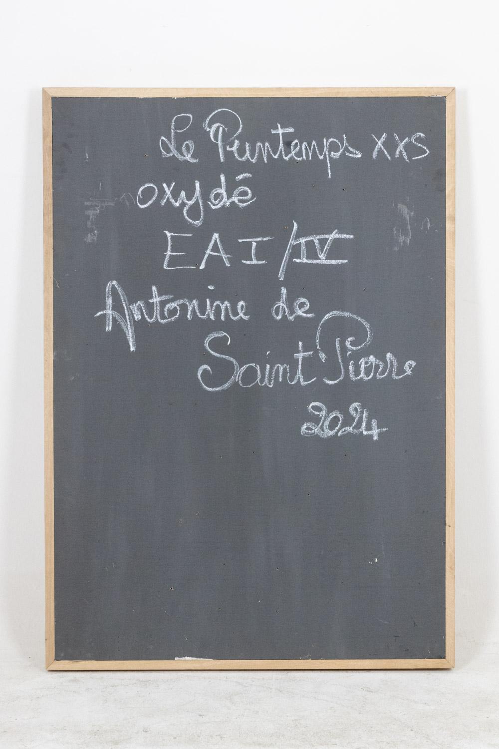 Antonine de Saint Pierre, firmato e numerato.

Pannello decorativo intitolato 