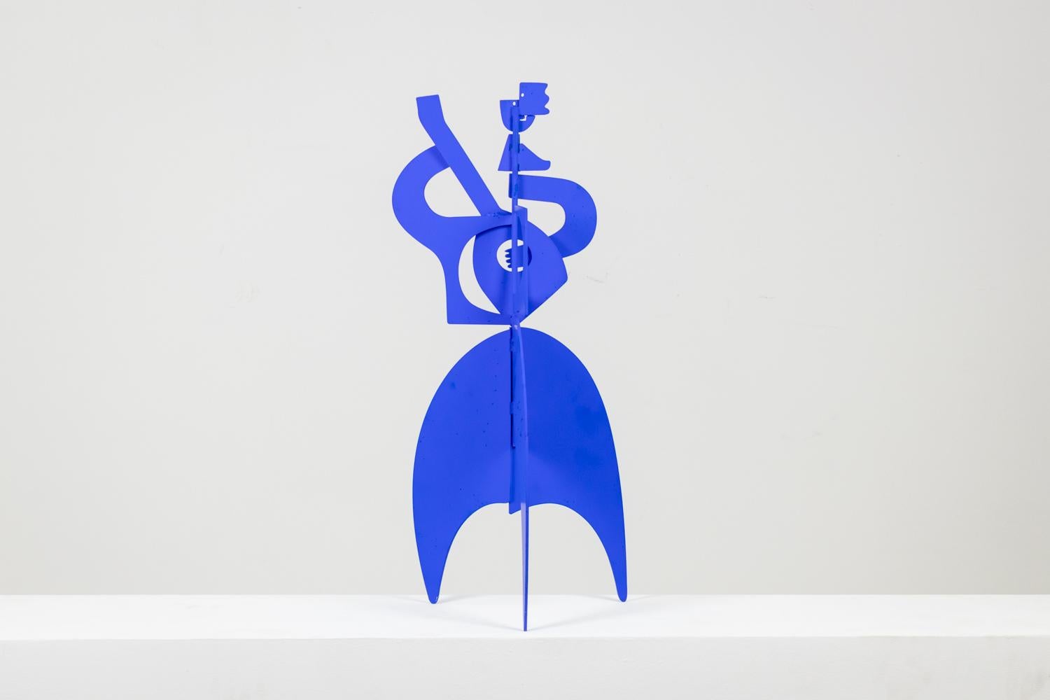 20th Century Antonine de Saint Pierre. “Mr Guitare” sculpture. Contemporary.