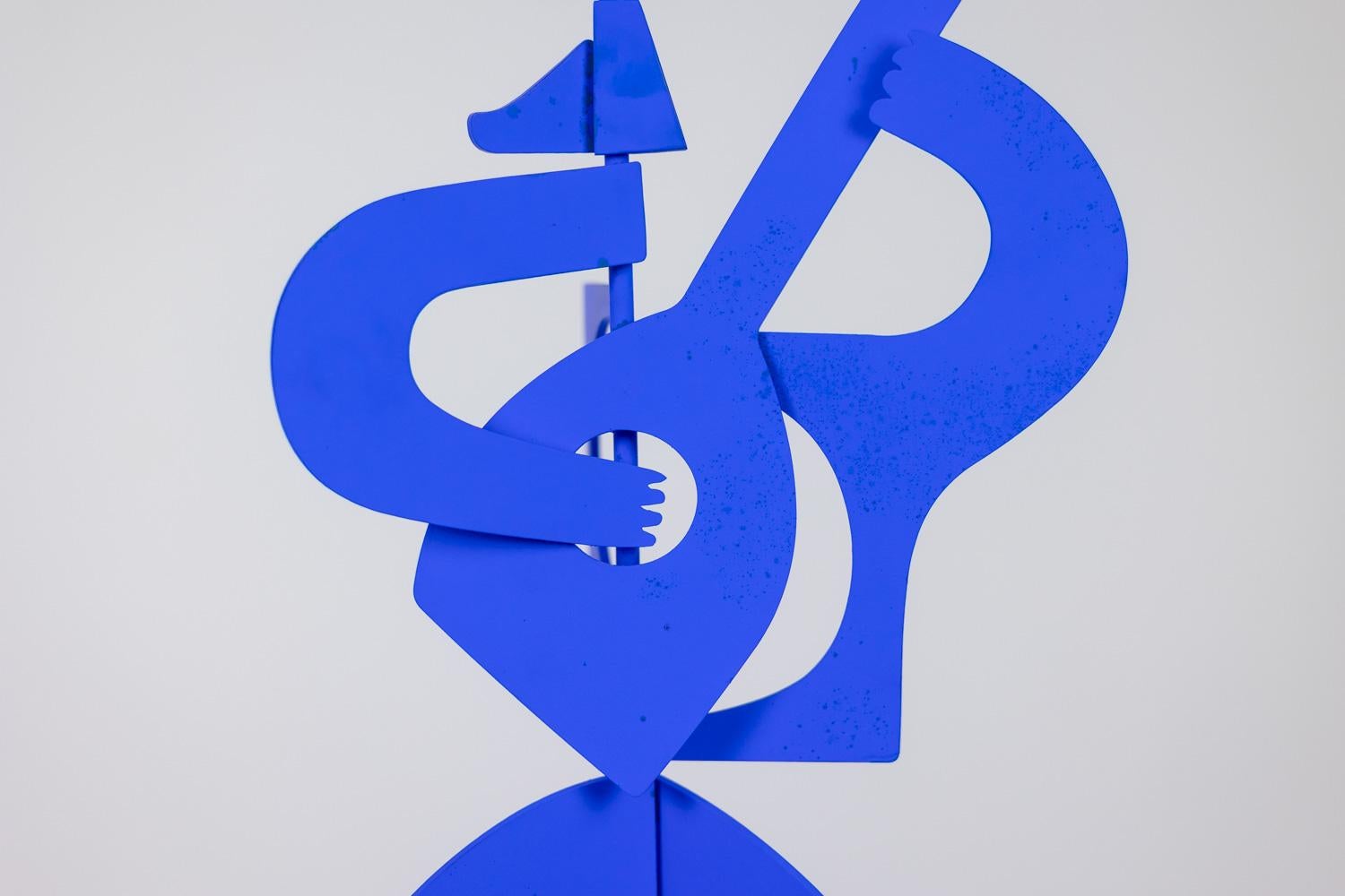 Antonine de Saint Pierre. “Mr Guitare” sculpture. Contemporary. 1