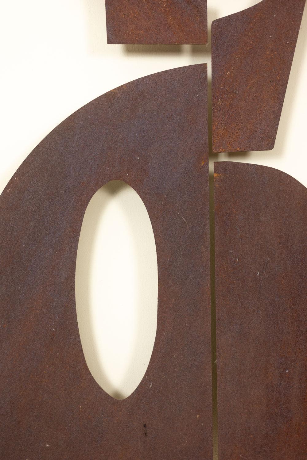 Metal Antonine de Saint Pierre. Panel “Jouve”. Contemporary work. For Sale