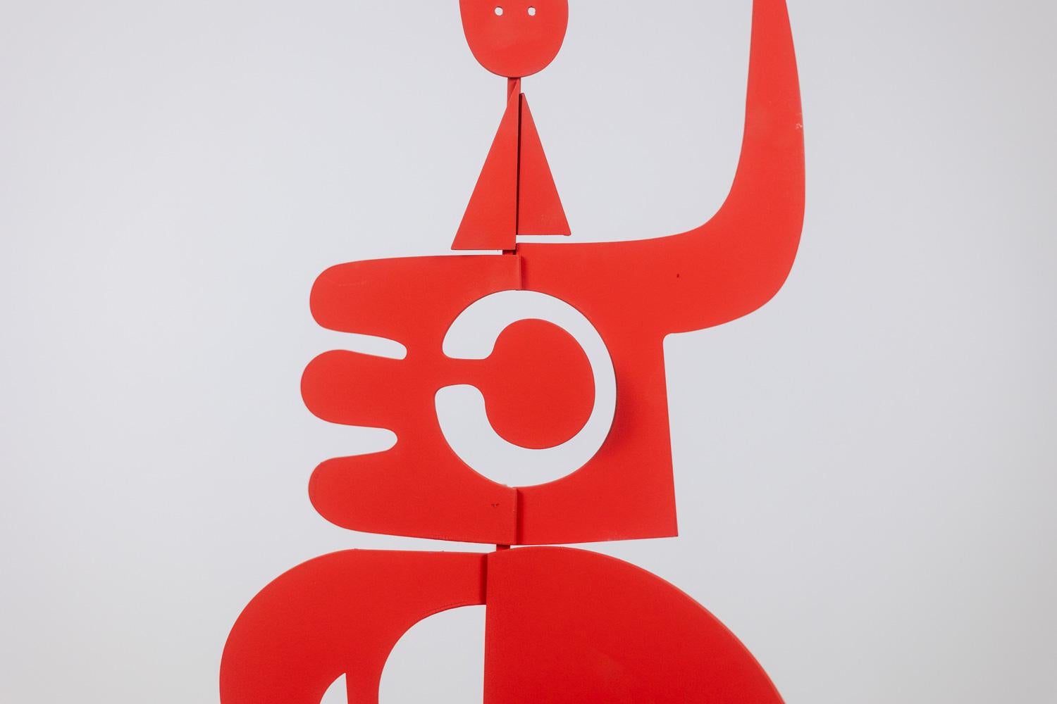 Antonine de Saint Pierre. Sculpture d'Anna rouge. Contemporain. en vente 1
