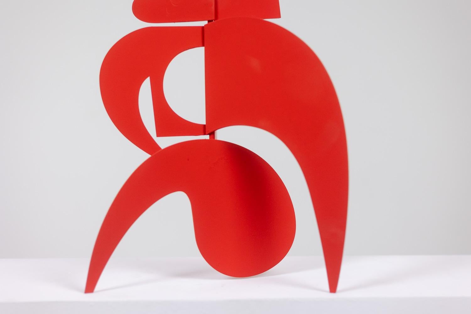 Antonine de Saint Pierre. Sculpture d'Anna rouge. Contemporain. en vente 3